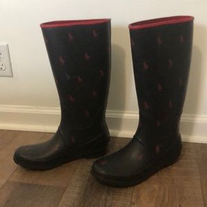 Polo rain boots